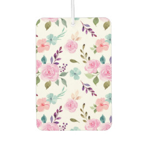 Désodorisant Pour Voiture Aquarelle rose
