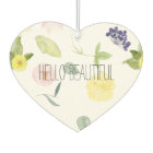 Aquarelle rose jaune Floral