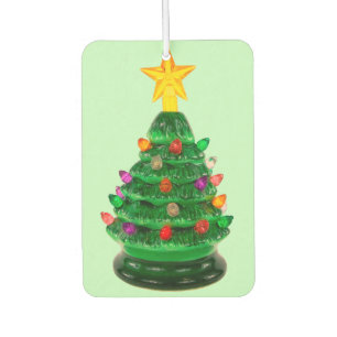 Désodorisant Pour Voiture Arbre de Noël Vert Air Freshener