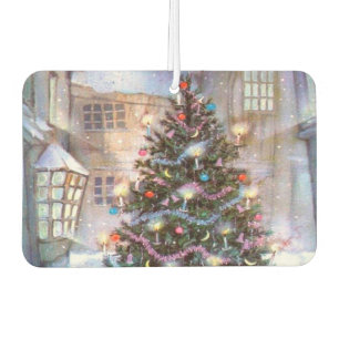 Désodorisant Pour Voiture Arbre de Noël Vintage