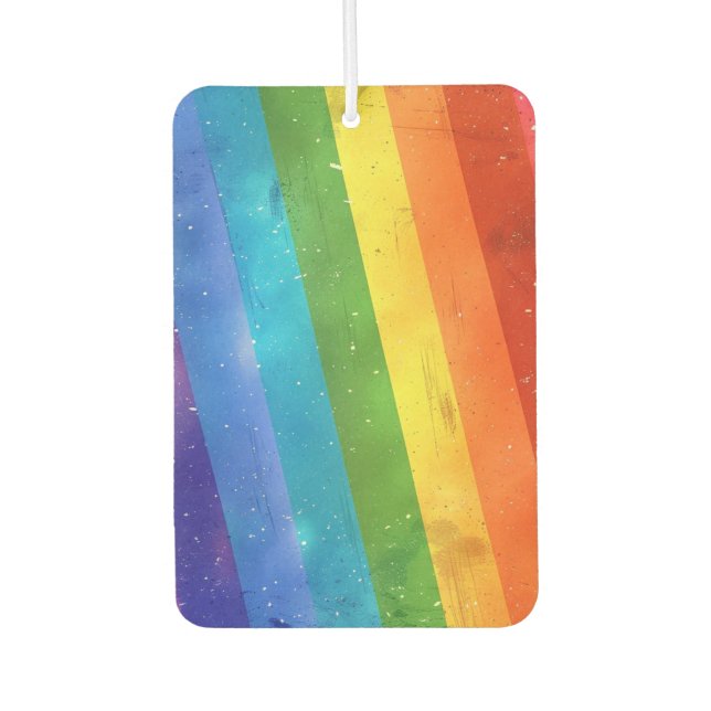 Désodorisant Pour Voiture Arc-en-ciel Frappe Air Freshener (Devant)