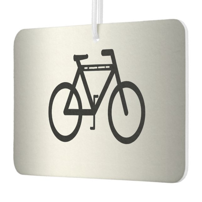Désodorisant Pour Voiture Argent Métallique Cyclisme Air Freshener (Gauche)
