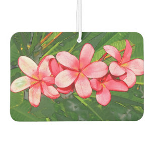 Désodorisant Pour Voiture Art Frangipanier Tropical Rose