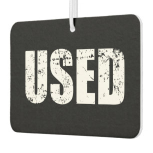 DÉSODORISANT POUR VOITURE AVION UTILISÉ