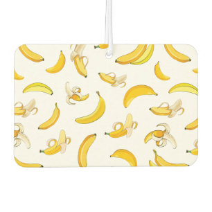Désodorisant Pour Voiture Banana Pattern 4
