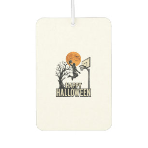 Désodorisant Pour Voiture Basket-ball Halloween Joyeux Halloween Sport Vinta