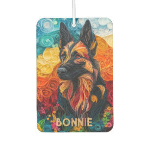 Désodorisant Pour Voiture Berger allemand de Papercut