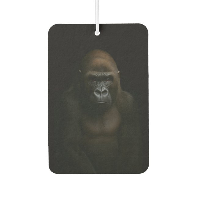 Désodorisant Pour Voiture Black 4 Luxe Car Air Fresheners, Gorilla (Devant)