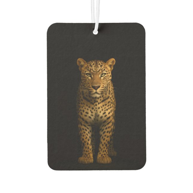 Désodorisant Pour Voiture Black 4 Luxe Car Air Fresheners Majestic Leopard (Dos)