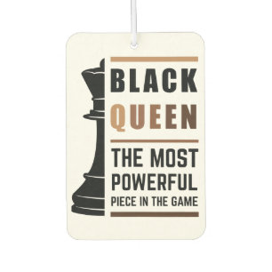 Désodorisant Pour Voiture Black Queen La Pièce La Plus Puissante Dans Le Jeu