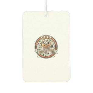 Désodorisant Pour Voiture Boîte Obsession Chat Boîte Obsession Chat Vintage