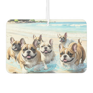 Désodorisant Pour Voiture Bouledogues français Troupeau de French Bulldog Me