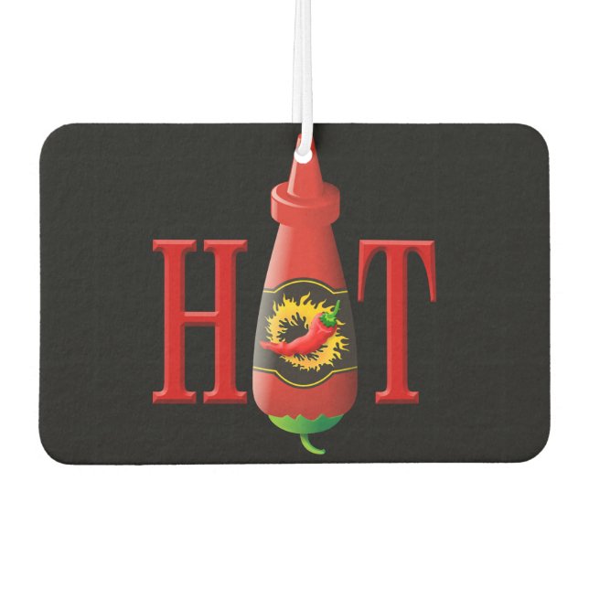 Désodorisant Pour Voiture Bouteille de sauce chaude (Devant)