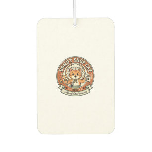 Désodorisant Pour Voiture Boutique de beignets Chat Boutique de beignets Cha
