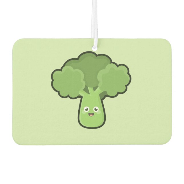 Désodorisant Pour Voiture Brocoli Kawaii (Devant)