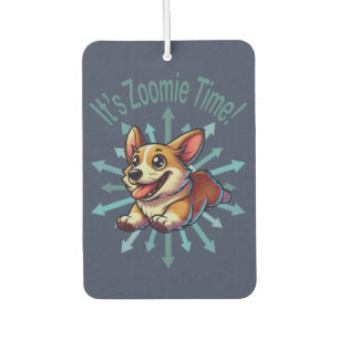 Désodorisant Pour Voiture C’est Zoomie Time Corgi
