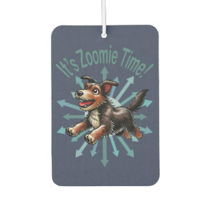 Désodorisant Pour Voiture C’est Zoomie Time Terrier Mutt