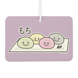 Désodorisant Pour Voiture Câble de riz à la crème glacée Cute Mochi Thé vert