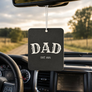 Désodorisant Pour Voiture Cadeau personnalisé pour papa pour l'année