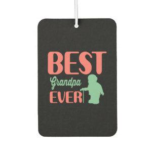 Désodorisant Pour Voiture Cadeaux papa Meilleur grand-père