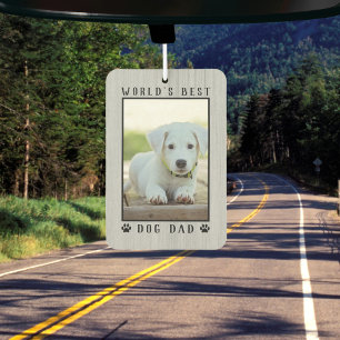 Désodorisant Pour Voiture Cadre photo pour animaux de compagnie avec emprein
