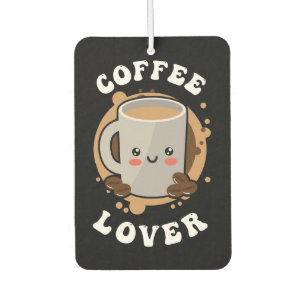 Désodorisant Pour Voiture Café Lover Cappuccino Lover