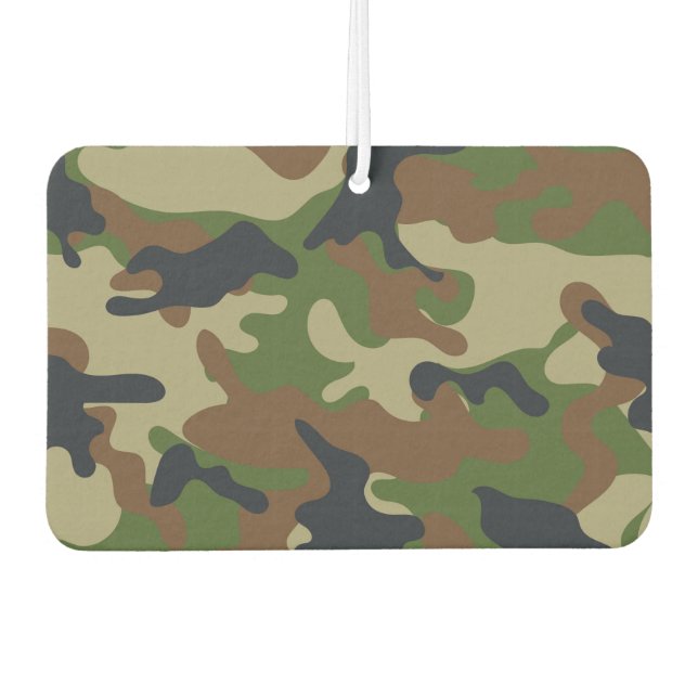 Désodorisant Pour Voiture Camo Woodland (Devant)