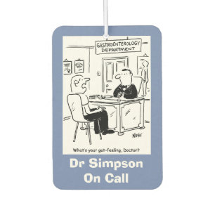 Désodorisant Pour Voiture Caricature sur la gastroentérologie