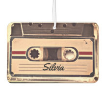 Cassette audio rétro Nom personnalisé
