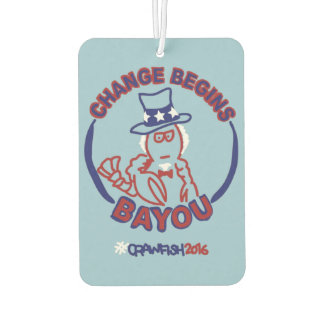 Désodorisant Pour Voiture #ChangeBeginsBayou Freshener