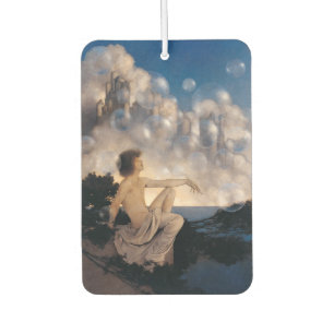 Désodorisant Pour Voiture Châteaux en Espagne de Maxfield Parrish 1904 Fanta
