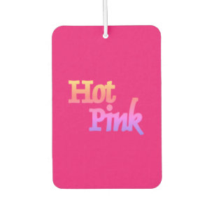 Désodorisant Pour Voiture Chauffeur d'air de voiture rose chaud