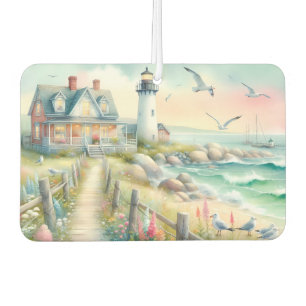 Désodorisant Pour Voiture Chemin vers le chalet côtier du phare