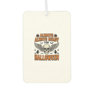 Désodorisant Pour Voiture Chemise crâne Halloween Gravure vintage Citation d