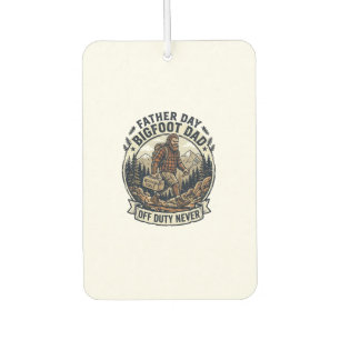 Désodorisant Pour Voiture Chemise de Papa Bigfoot pour la Fête des Pères Mod