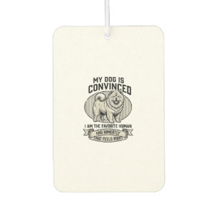 Désodorisant Pour Voiture Chemise drôle d'amant de chien avec gravure vintag