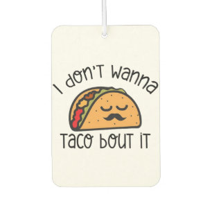 Désodorisant Pour Voiture Chemise drôle de taco, Chemise de taco, Cadeau pou