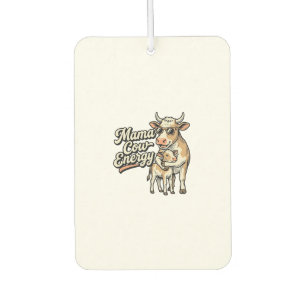 Désodorisant Pour Voiture Chemise Mama Cow pour les mamans de la ferme de ca