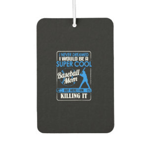 Désodorisant Pour Voiture Chemise maman de baseball