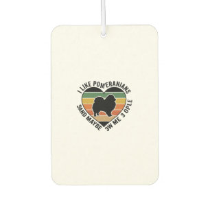 Désodorisant Pour Voiture Chemise pour amateur de chien avec citation sur le
