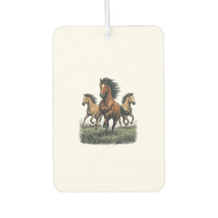 Désodorisant Pour Voiture Chemise vectorielle occidentale de chevaux sauvage