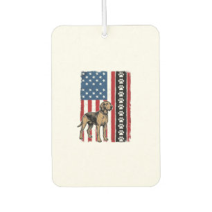 Désodorisant Pour Voiture Chemise vintage patriotique empreinte de patte de