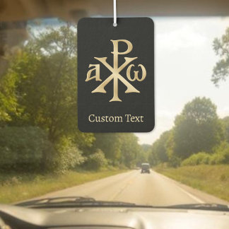Désodorisant Pour Voiture Chi Rho Christogram