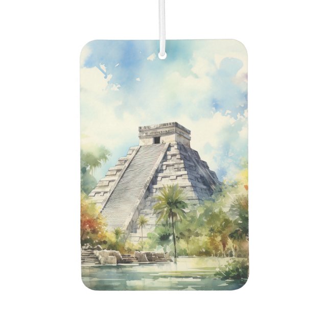 Désodorisant Pour Voiture Chichen Itza (Devant)