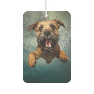 Désodorisant Pour Voiture Chien joueur nageant sous l'eau Design