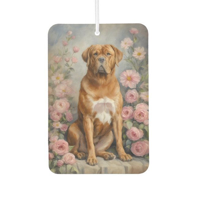 Désodorisant Pour Voiture Chien mastiff français de Bordeaux (Devant)