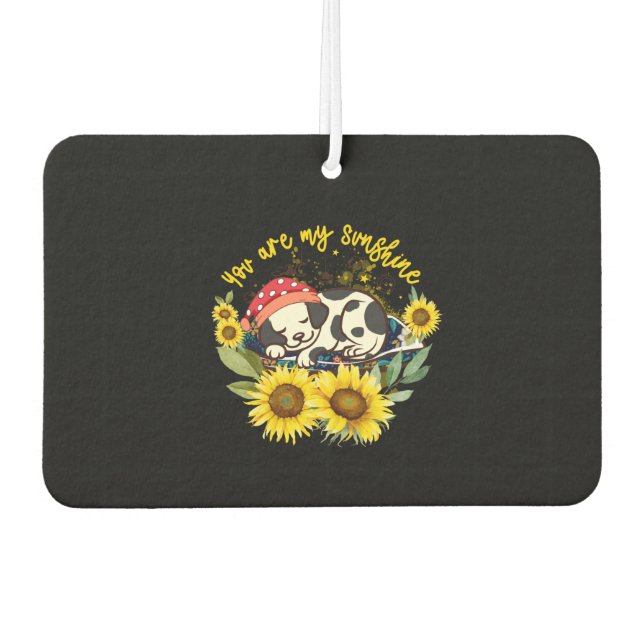 Désodorisant Pour Voiture Chien Sunshine (Devant)