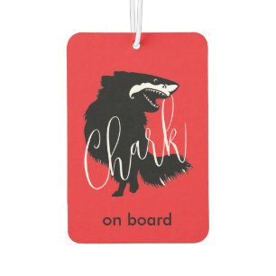 Désodorisant Pour Voiture Chihuahua + Requin = Chark - Chark à bord