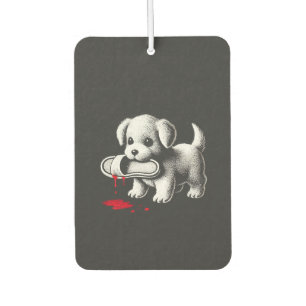 Désodorisant Pour Voiture Chiot mignon avec chemise pantoufle humour noir am