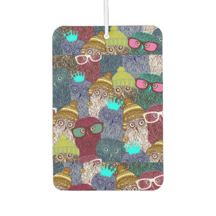 Désodorisant Pour Voiture Chouette dans la couronne